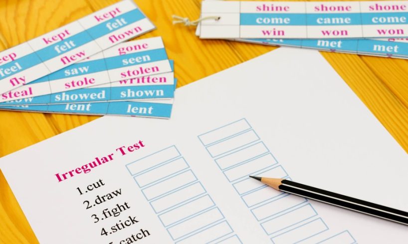 regular dan irregular verb